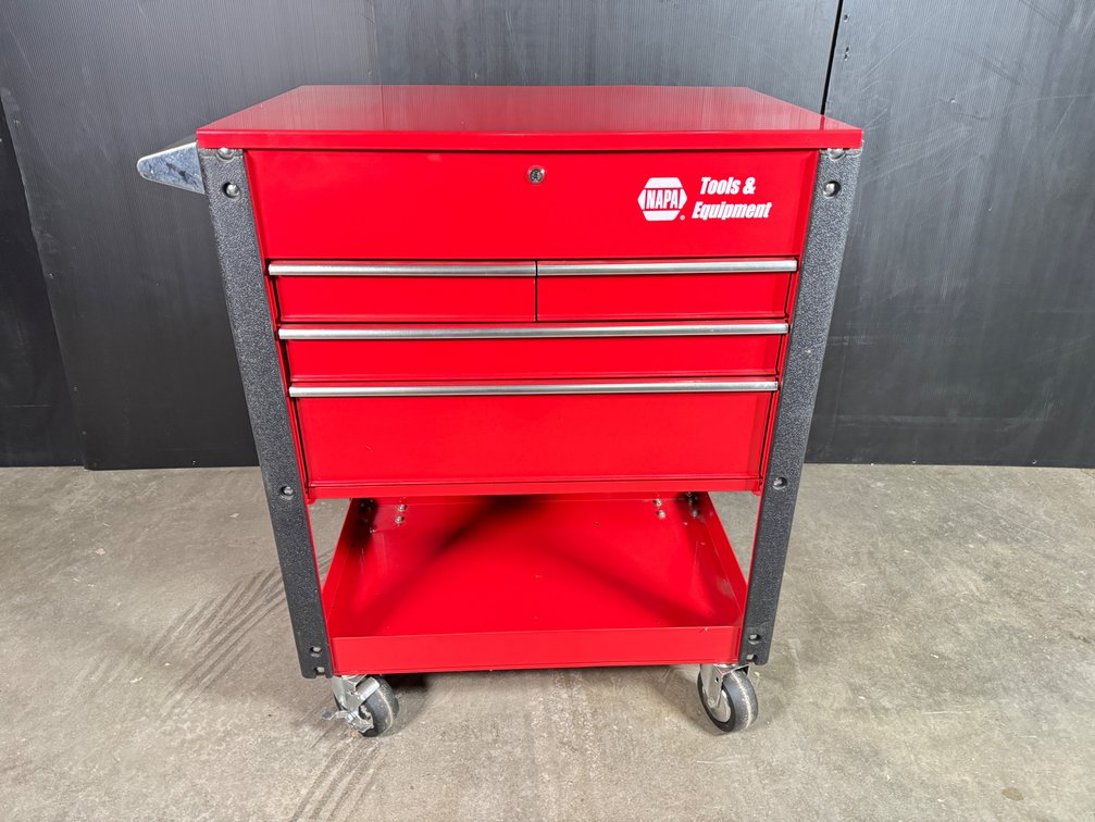 Two piece Napa Tools and Equipment Tool storage crib