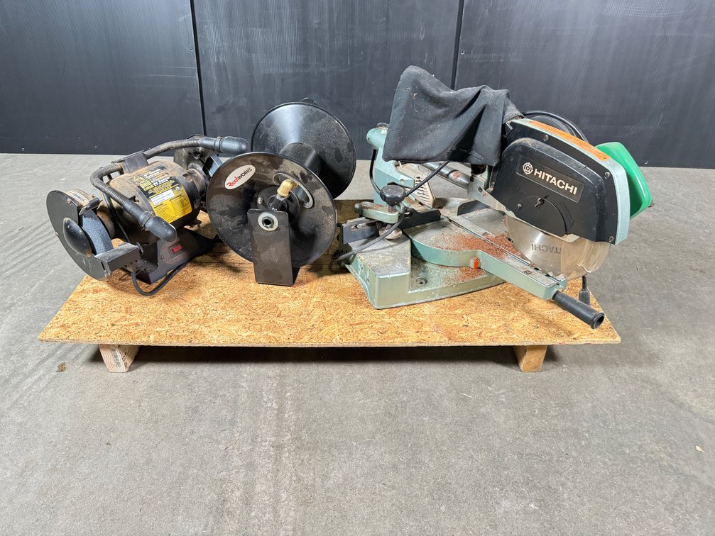 Lot of three shop tools. 