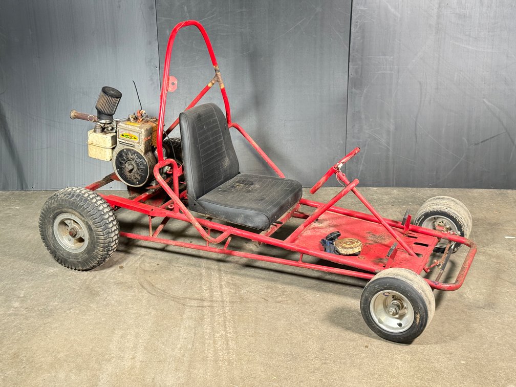 Go Kart with gas Briggs and Stratton Raptor motor
