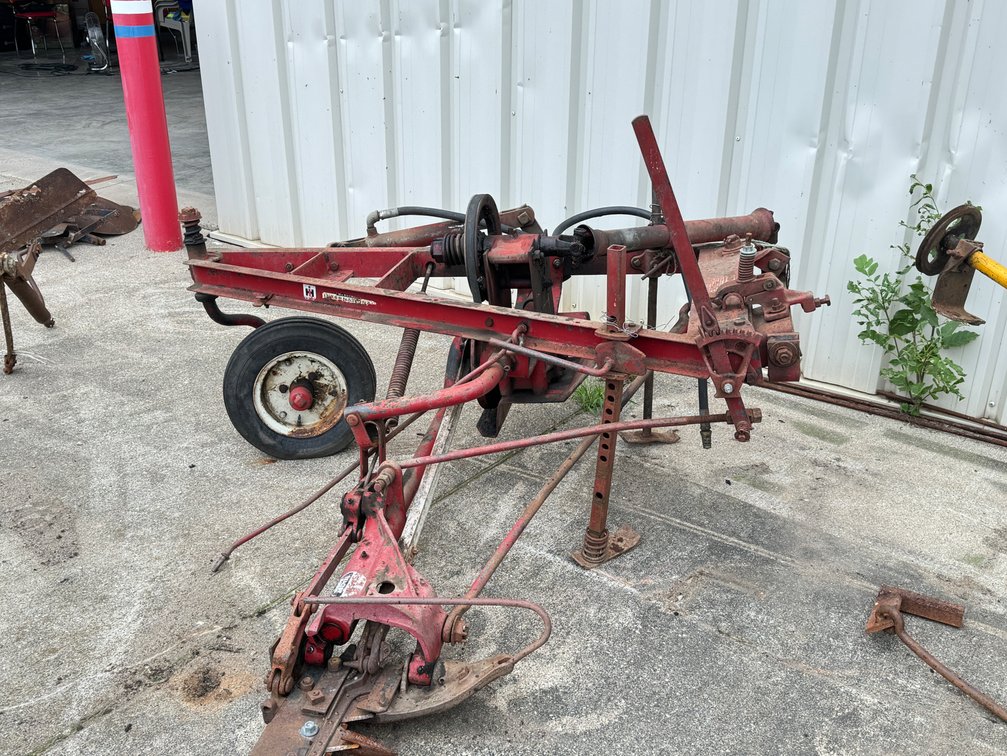 McCormick International hitch sickle mower.