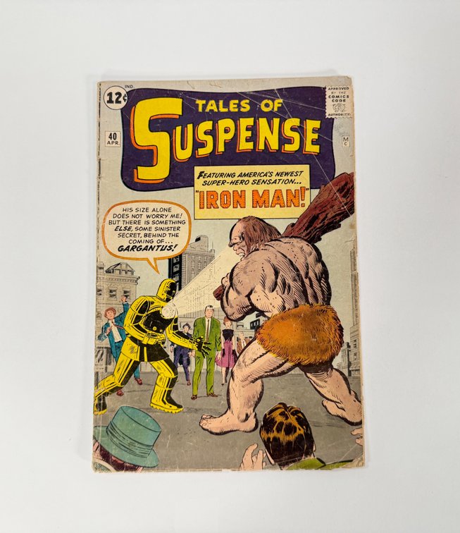 1963 Tales of Suspense Iron Man Versus Gargantus! comic by Marvel. 