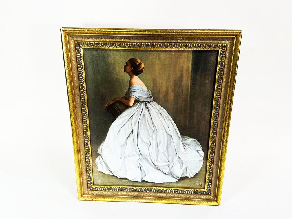 Large framed print "Sound of Music" by Joanne Pemberton-Longman.