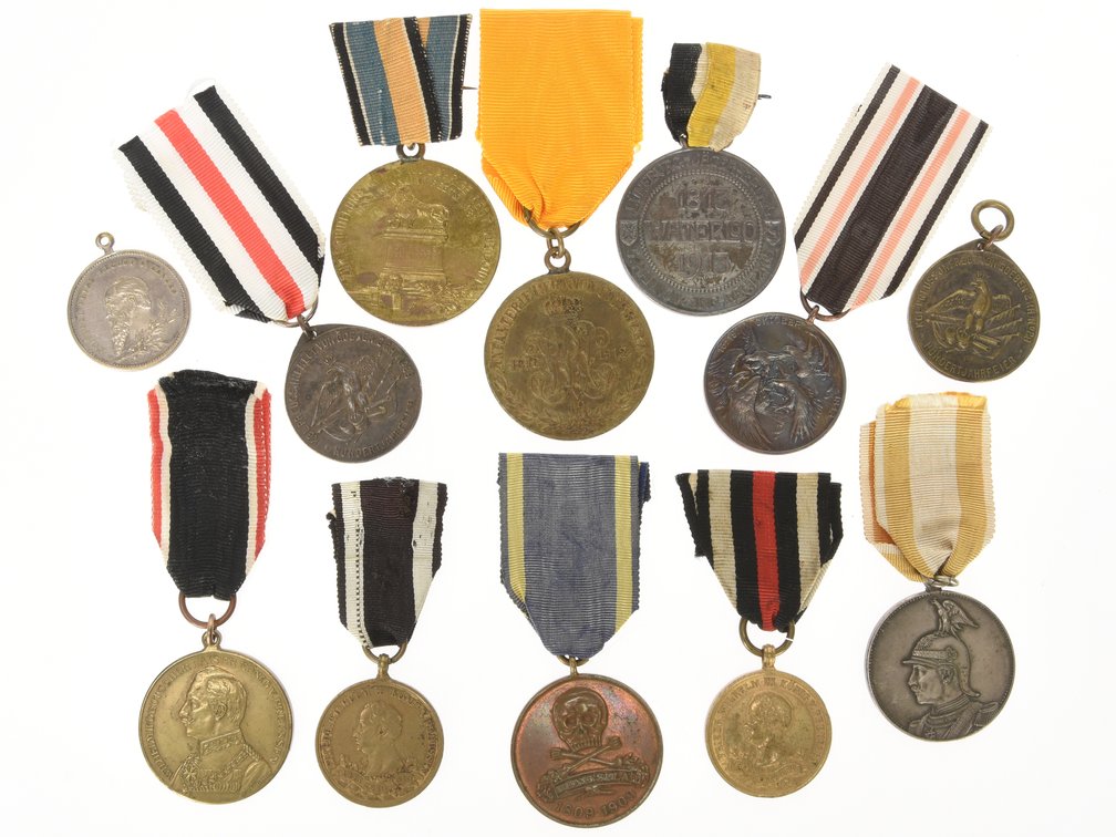 Collection of German Commemorative Medals Related to the Napoleonic Wars - Centennials