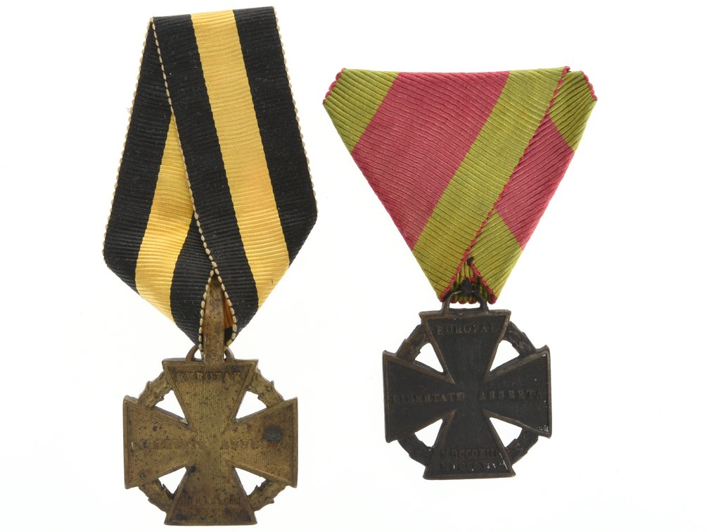 Austrian Empire Army Crosses (1813-14) Cannon Crosses