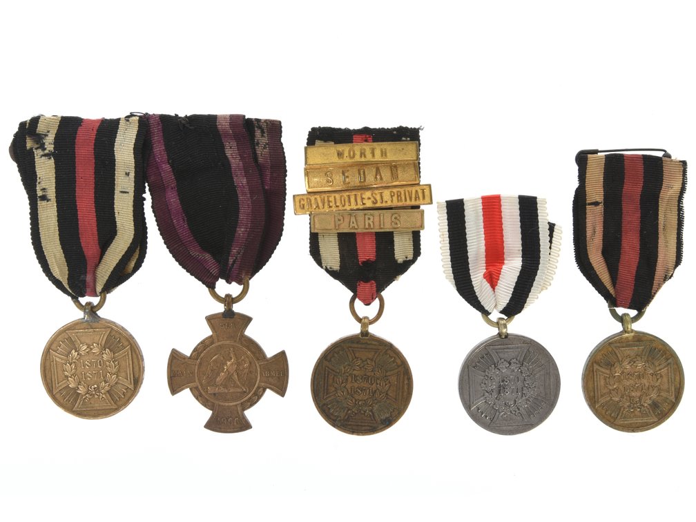 German Franco-Prussian War Medals