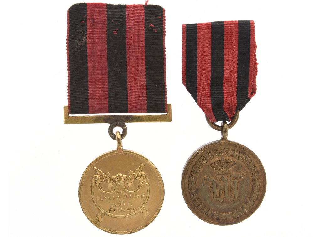 Pair of Württemberg Napoleonic Service Medals