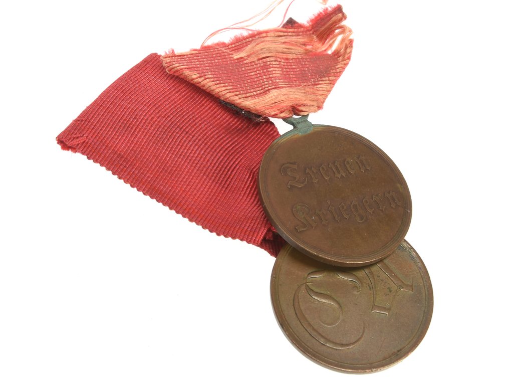 Pair of Sachsen-Weimar Napoleonic Service Medals