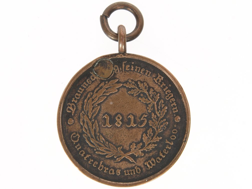 Brunswick Waterloo Medal - 2nd Line Battalion