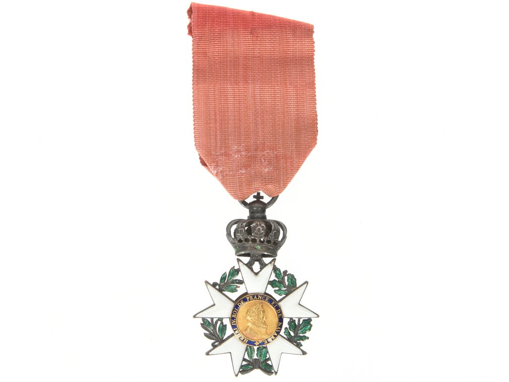 French Legion of Honor Medal - Chevalier - Bourbon Restoration / Second Restoration