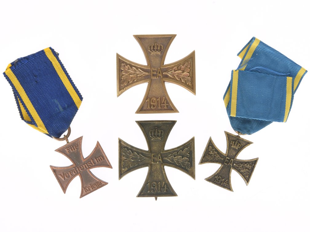 Brunswick War Merit Cross: Lot of Four