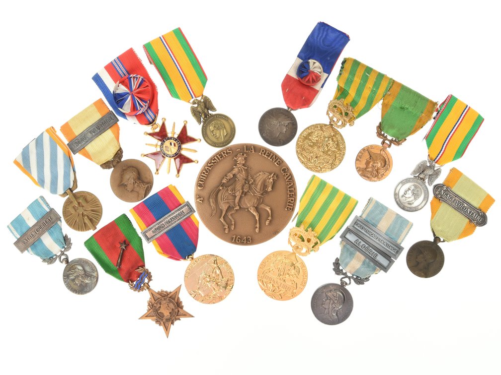 Grouping of French Campaign and Commemorative Medals - 20th Century