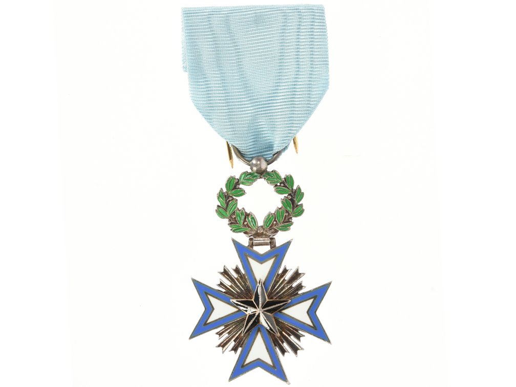 French Colonial Order Of The Black Star Of Benin - Knight
