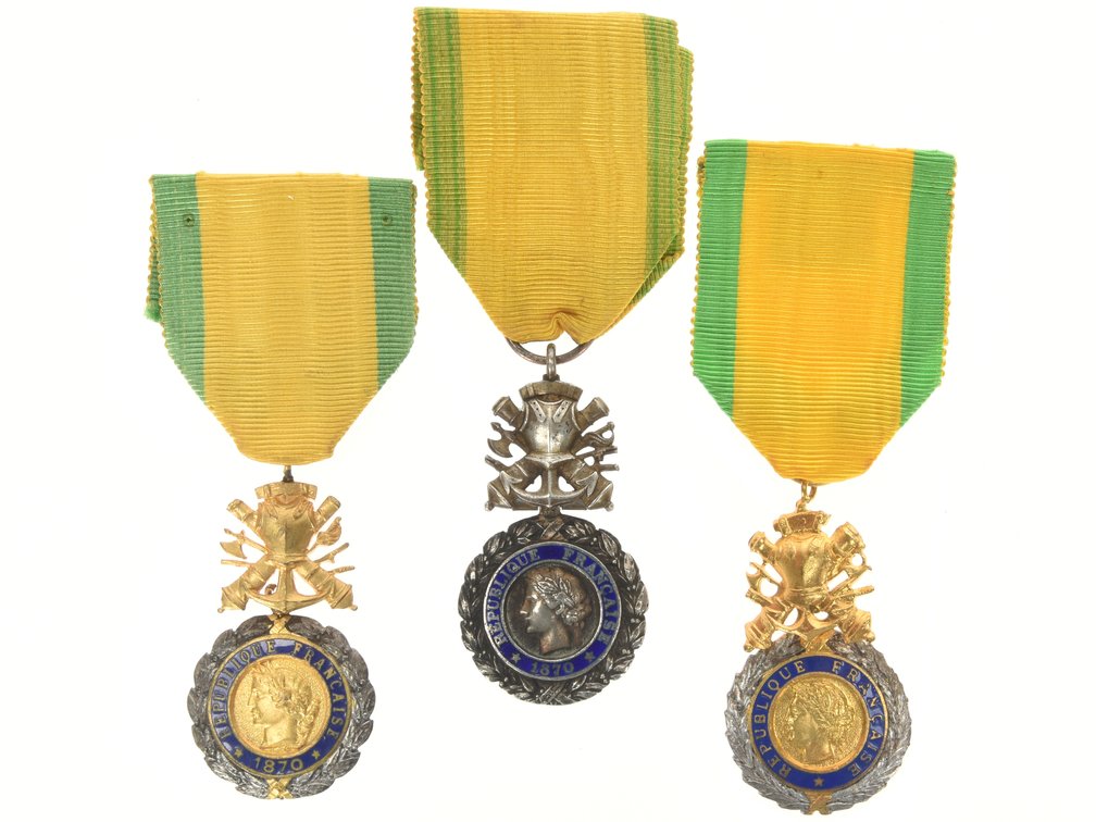 Group of French Médaille Militaire