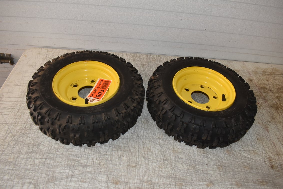 (2) Carlsile Tires On 5 Bolt Rims