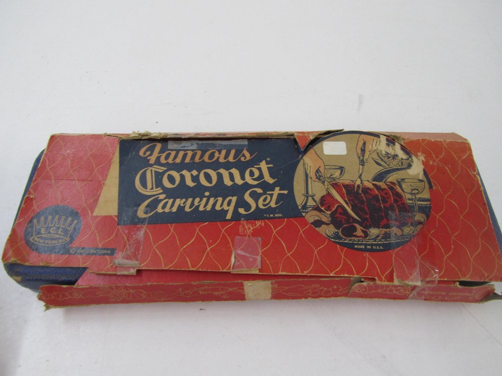 E.C.L. Englishtown Famous Coronet Carving Set