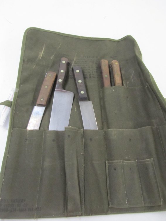 Set Of WWII Roll Cutlery
