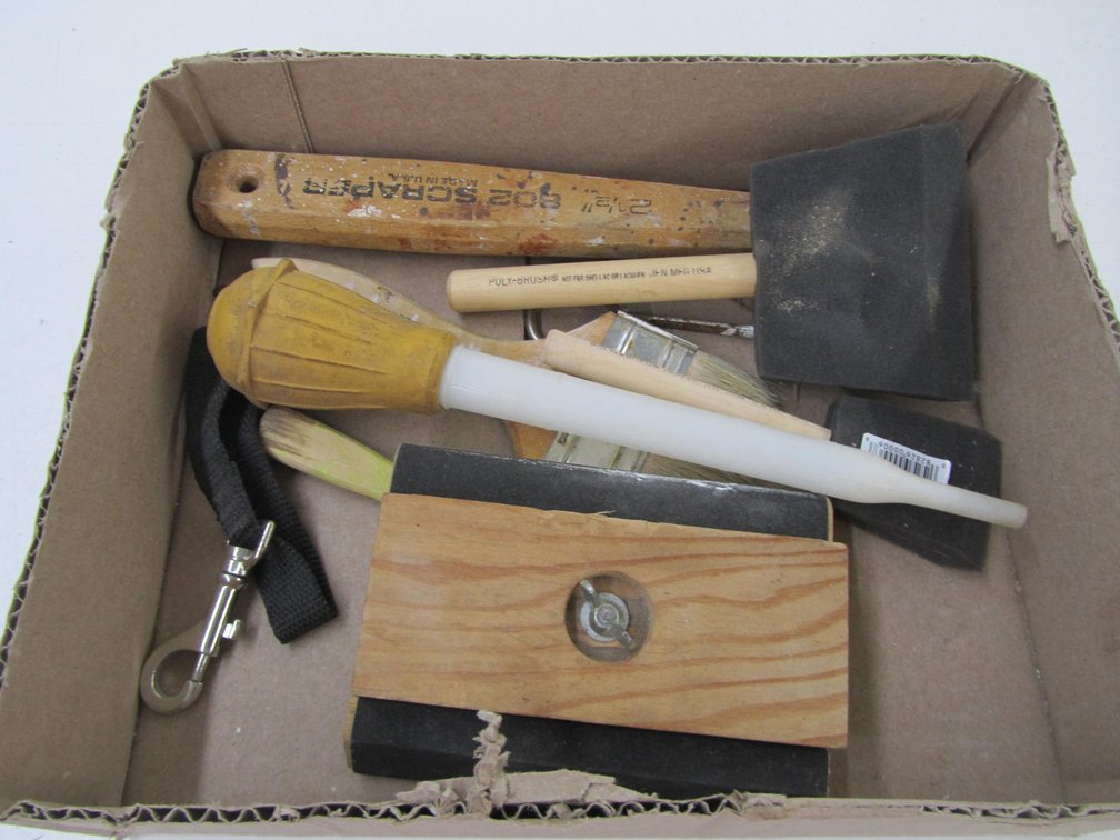 Lot Of Assorted Painting Supplies