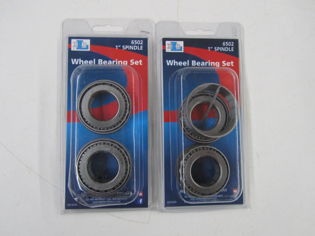 (2) Dutton-Lainson 1" Spindle Wheel Bearing Sets