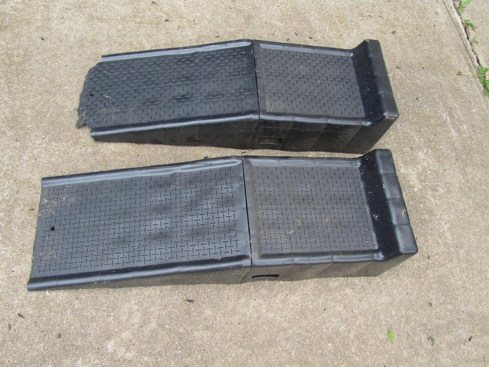 Pair Of Plastic Ramps