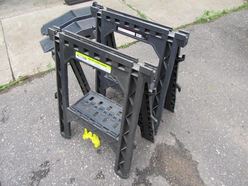 (2) Performax Heavy Duty Saw Horses