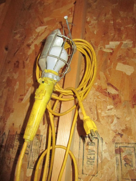Work Light Extension Cord