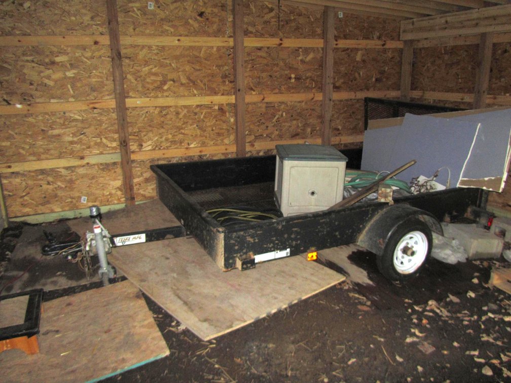 Teske MFG. Single Axle Trailer