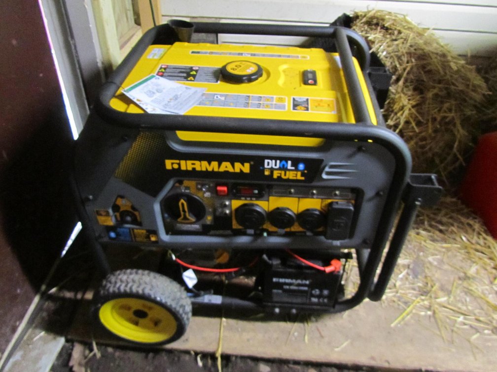Firman Dual Fuel Generator