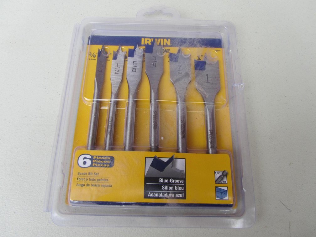Irwin 6pc. Spade Bit Set