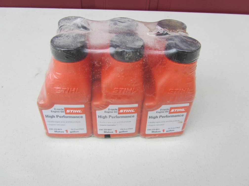 (6) Stihl 2-Cycle Engine Oil Bottles