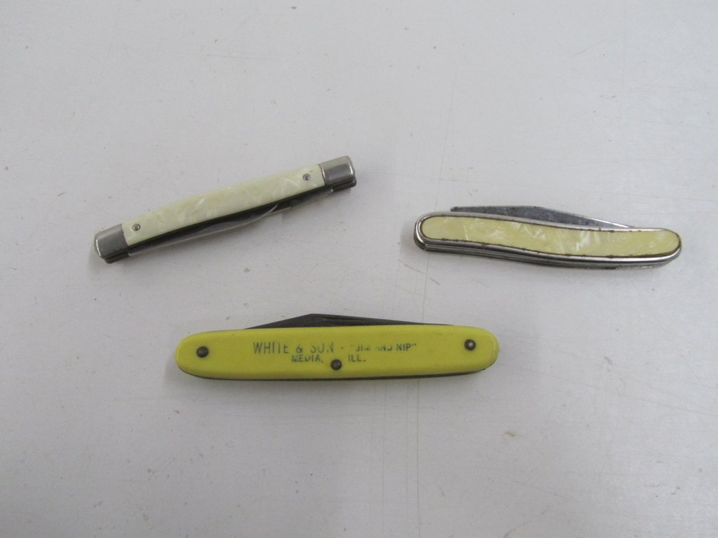 (3) Vintage Pocket Knives