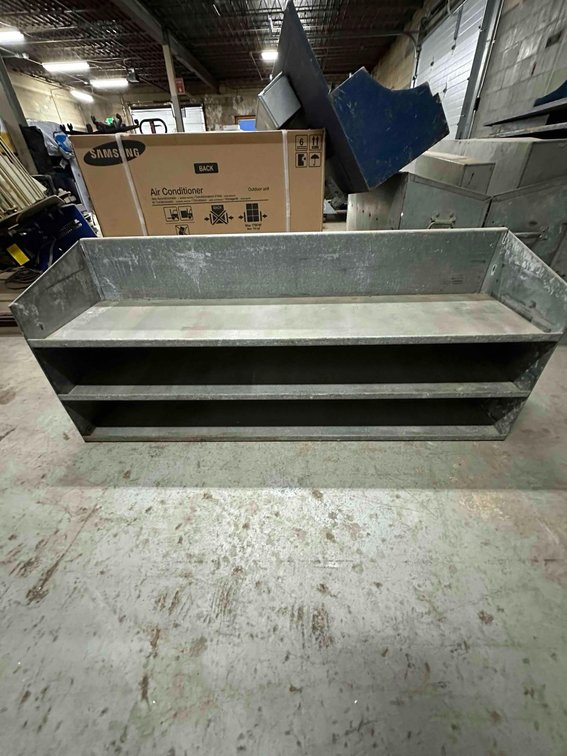 Galvanized Shelve Unit #1