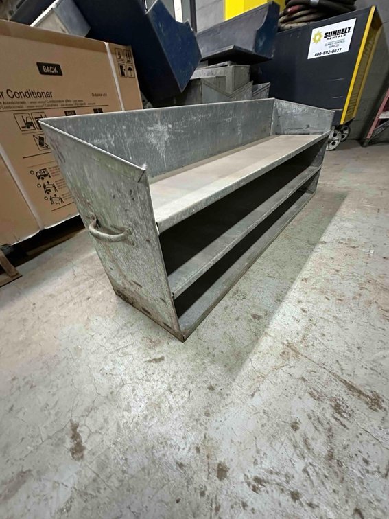 Galvanized Shelve Unit #2