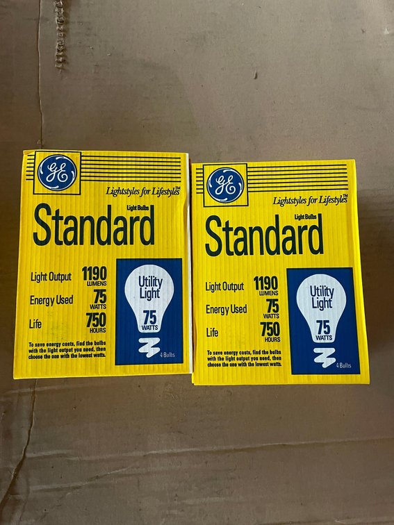(8) Packs of Four Bulbs Standard 75 Watt Light Bulbs