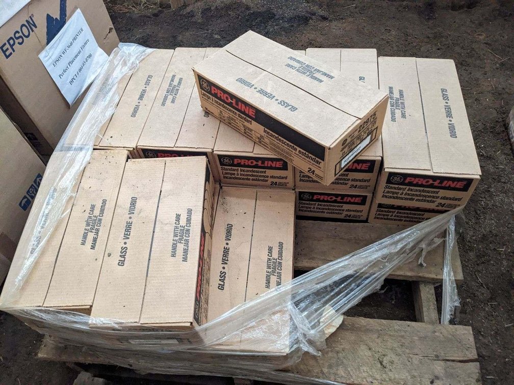 16-Boxes of Pro-Line Standard Incandescent Lights