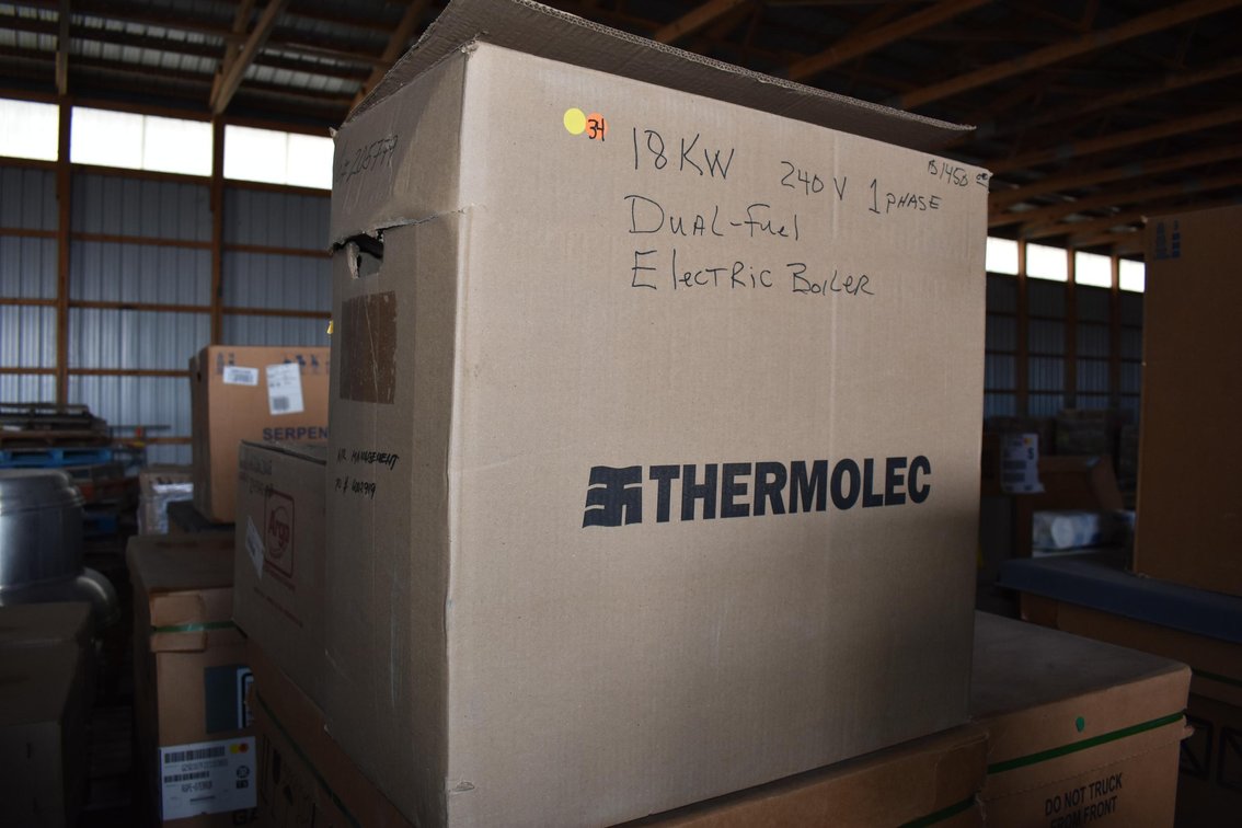 Boiler Electric Thermolec 18KW Dual Fuel 240V 1 Phase