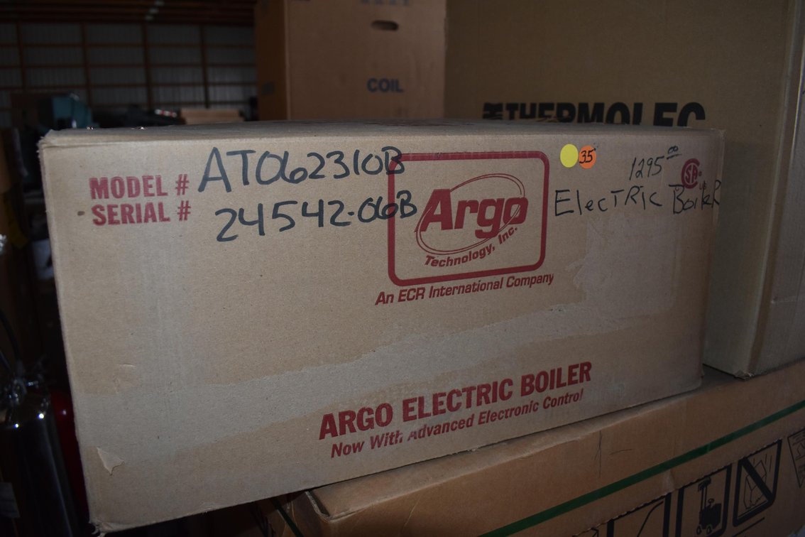 Electric Boiler ARGO 6KW 2 Element 240V 1 Phase