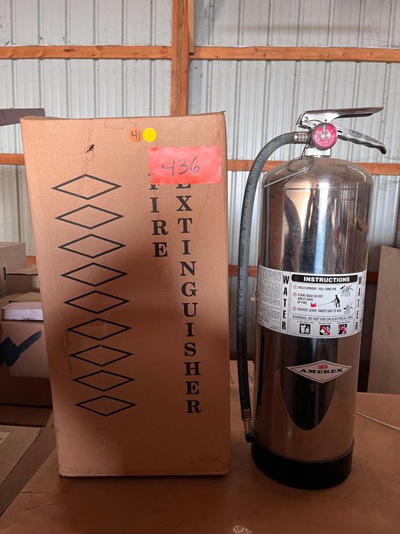 (2) Fire Extinguishers