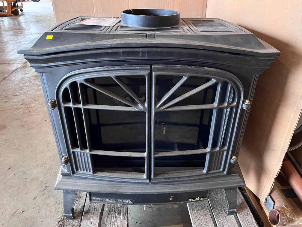 Buck Free Standing Fireplace-Stove