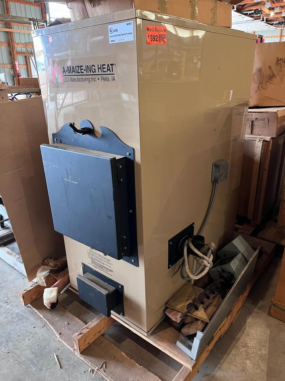 Corn-Pellet Furnace A-Maize-Ing Heat