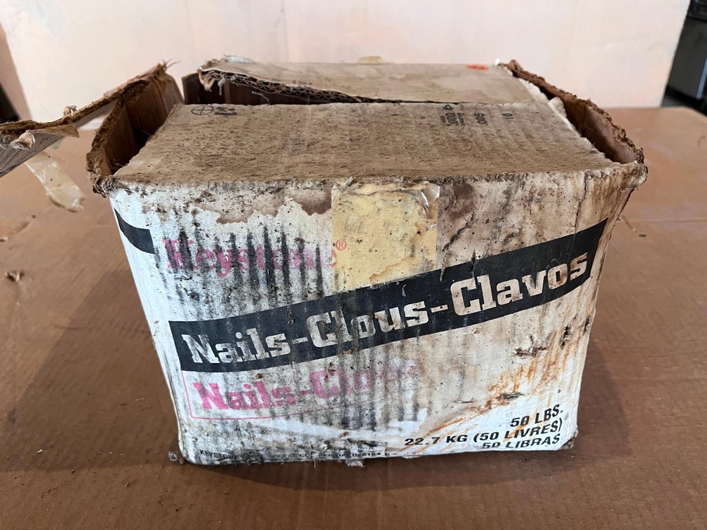 50# 2-1/2" Galvanized Nails