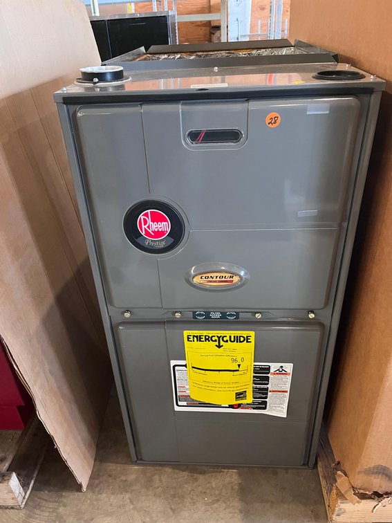 Rheem 60,000 96% Variable 2-Stage ECM Furnace