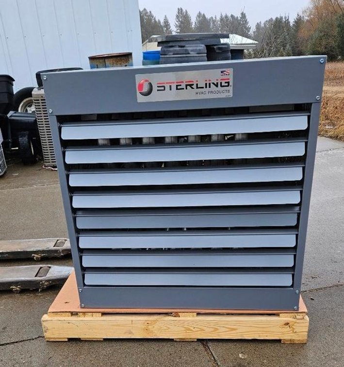 Unit Heater 175,000BTU Hi Efficiency Sterling-Power Vented