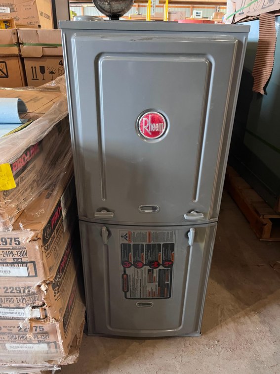 2019 Rheem 50,000BTU Natural Gas Furnace