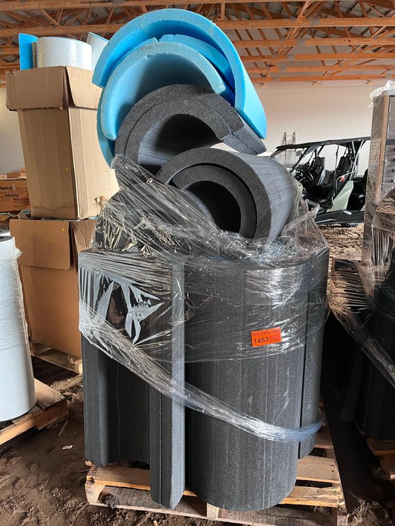 Pallet of Pipe Insulation