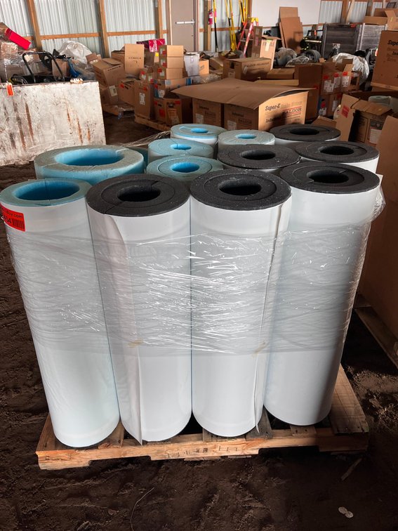 Pallet of Assorted Pipe Insulation