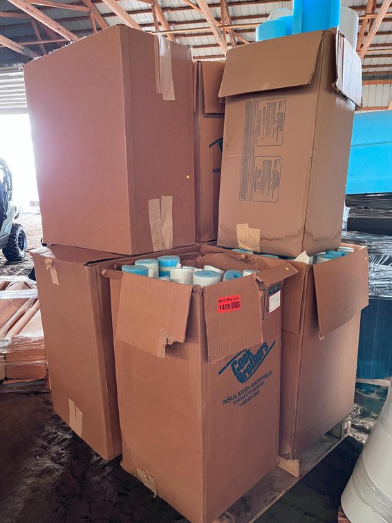 Pallet of Assorted Pipe Insulation