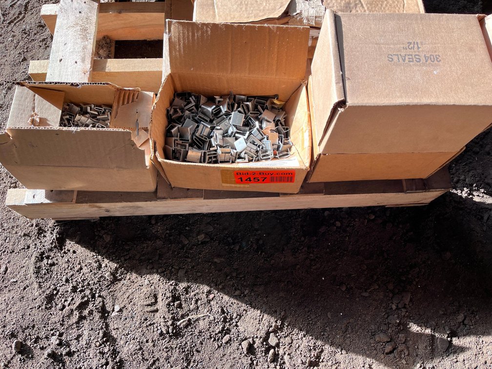 (3) boxes of 1/2" Aluminum Wing Seals and 3/4" Aluminum Wing Seals
