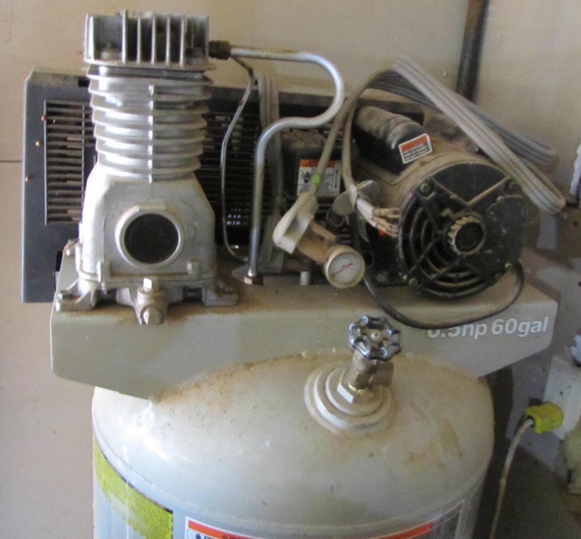 Large Floor Model Air Compressor