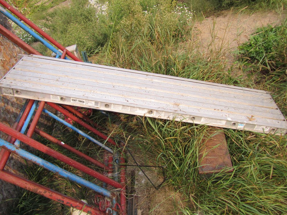 7' Aluminum Scaffold Plank