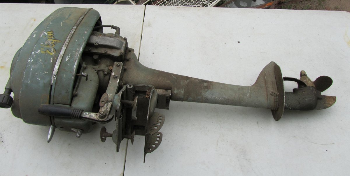 Vintage Elgin Boat Motor